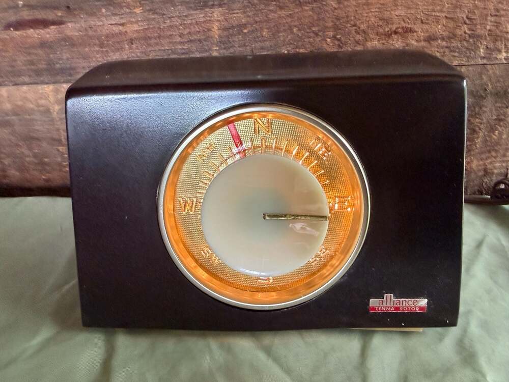 Vintage Alliance Tenna Rotor Model U-100 TV Antenna Rotator Control Box
